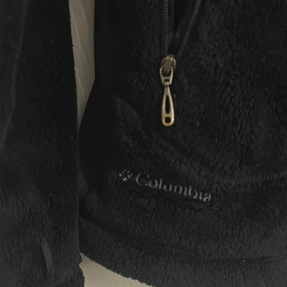 Columbia Titanium Black Ski Jacket High Collar Tailored Fit - Picture 3 of 6